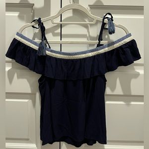 LOT OF 2- American Eagle Off-the-shoulder tops